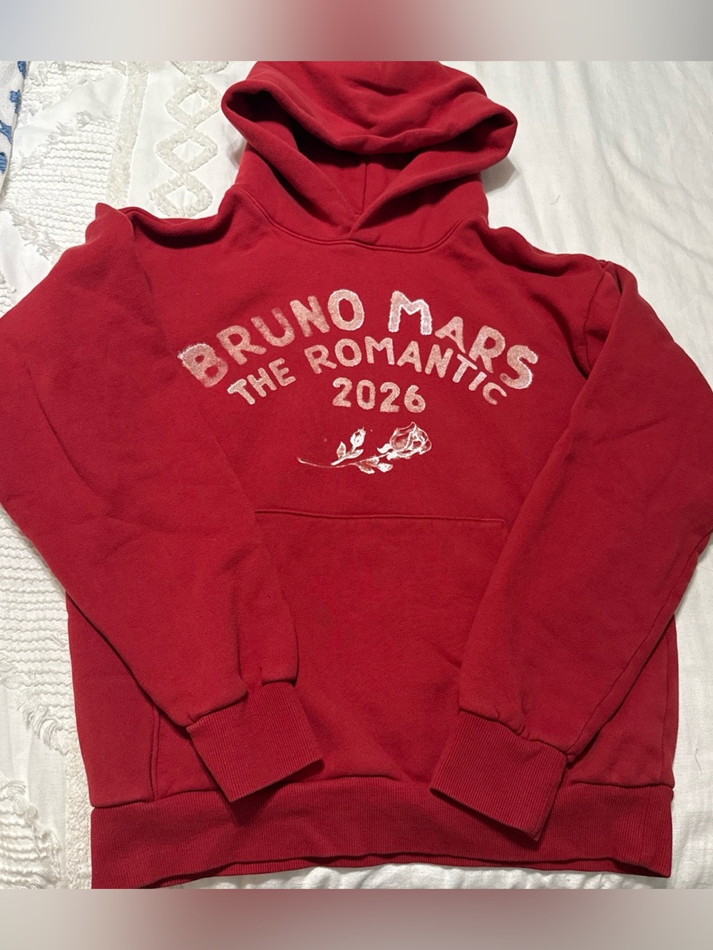 The Romantic 2026 Red Hoodie Sweatshirt
